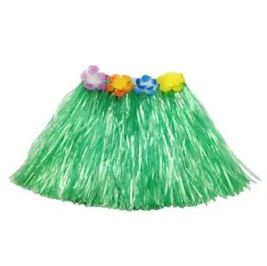 High quality Reusable Plastic 30cm Durable Portable Adult Hawaiian Carnival Skirt Holiday Parties Easter Made
