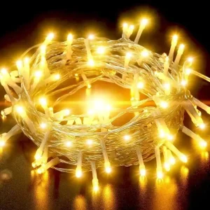 Holiday Connectable Garden IP44 Outdoor Lights Landscape Warm White Yard Patio Decorative Fairy LED String Lights
