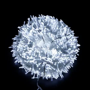 Holiday Decorative IP44 Outdoor Warm White Garden Christmas Lights Landscape Yard Patio Connectable Fairy LED String Lights