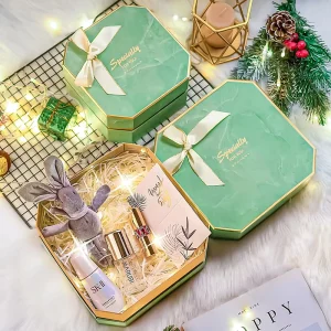 Holiday Empty Handmade Box Happy Sugar Packing Box Cosmetics Gift Box for Packaging