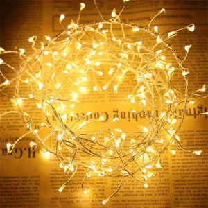 Holiday Festival Decoration Remote Control Point Control LED String Light Christmas Festoon Light Custom