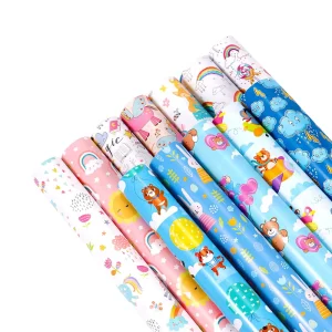 Holiday Gift Packaging Paper with Biodegradable Packaging for Children’s Gifts Clothing and Shoes