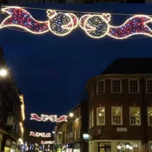 Holiday Outdoor Decoration Christmas Decor LED Street Motif Light