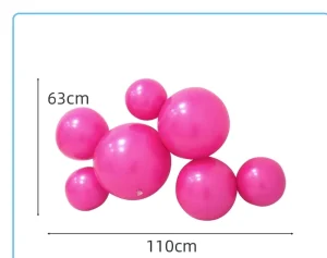 Holiday Thick Durable Inflatable Glossy PVC Balloons One Time Use Ball Set Diwali Christmas Easter Party Decorations Balloon