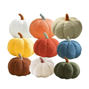Home Decor Halloween Party Favors Super Fluffy Pumpkin Pillow Pumpkin Plush Toy