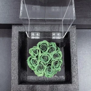 Home Decoration Everlasting Real Preserved Rose Bluetooth Speaker Christmas Valentine’s Day Decor Long Lasting 2 3 Years