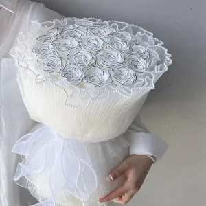 Home Decoration Luxurious Ornaments Rose Bouquet Charming Luxury Eternity Preserved Flower Immortal Eternal Flower Rose Bouquet