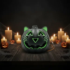 Home Table Top Decor Halloween Pumpkin Lamp Multi Color Led Light Indoor Outdoor Party Decoration Halloween Jack o’ lantern
