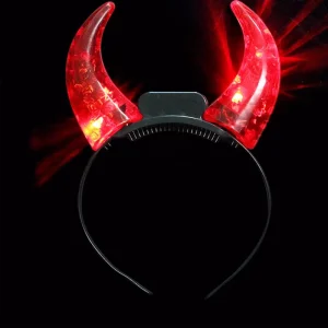 Horn Hairband LED Party Supplies Festival Light Up Plastic Big Event Gifts Decoration