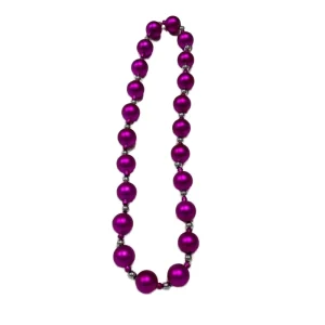 Hot Pink Jumbo Mardi Gras Beads Festive Party Decorations for Mardi Gras and Other Celebrations