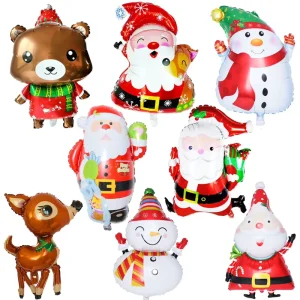 Hot Selling Christmas Decorations Kit Christmas Party Balloons Decoration Supplies