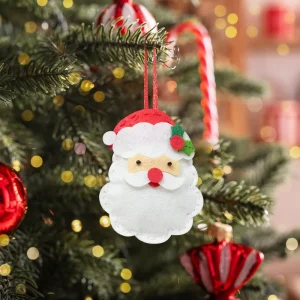 Hot Selling Custom Design Christmas Decorations for Kids Playing Pack of 8 Xmas Tree Ornament for Home Wall Party Decorations