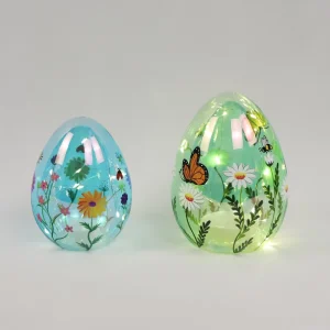 Hot Selling Easter Decoration Mini Decorative Easter Eggs New Products Light up Easter Egg