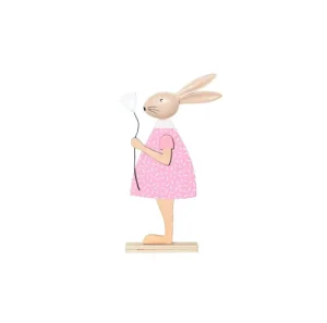 Hot Selling Wooden Easter Bunny Represents Easter Decorations