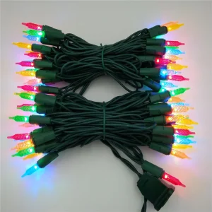 IP44 M5 LED Christmas String Lights Replaceable Bulbs Indoor Outdoor Tree Garden Patio Party Holiday Decoration