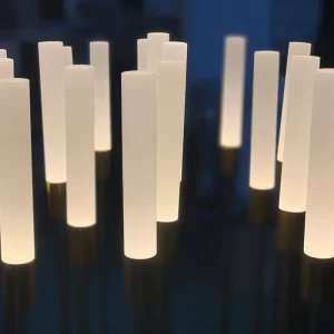 IP65 Acrylic Reed Outdoor 3D Street Creative Customized Decorative Morden Led Motif Lights