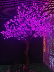 IP65 Garden Light RGB LED String Lights with Button Control for Indoor Outdoor Christmas Holiday Decorations