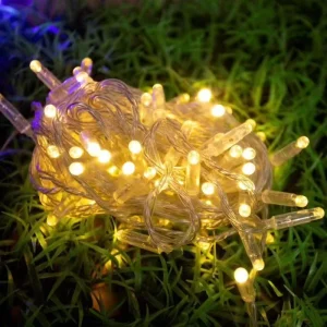 IP65 Holiday Landscape Outdoor Garden Christmas Fairy Lights Warm White Yard LED Decorative String Lights