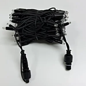 IP65 Waterproof Outdoor 220V Rubber Wire LED String Lights for Garden Patio Festival Decoration Lights