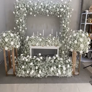 Indian Wedding Decorations Artificial Flowers Supplies and Table Centerpieces for Events Backdrops Stage Decorations