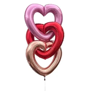Individually Pack 40 inch Hollow Love&Heart Aluminum Foil Balloon For Birthday Wedding Party Decoration Valentine’s Day New Year