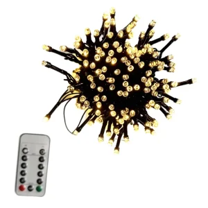 Indoor Outdoor Ceiling Decorative Light IP44 Rated Permanent Wire String Christmas Lights Remote Control Light