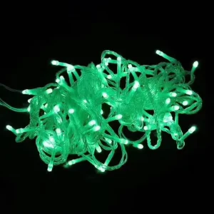 Indoor Outdoor Christmas LED Fairy String Lights IP44 PVC Material Dimmable 10m Length Low Voltage Custom Color OEM Factory