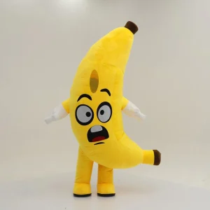Inflatable Banana Mascot Costume for Adult Size