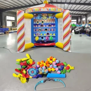 Inflatable Carnival Games 5 in 1 Carnival Game Combo Inflatable Sports Game for Children