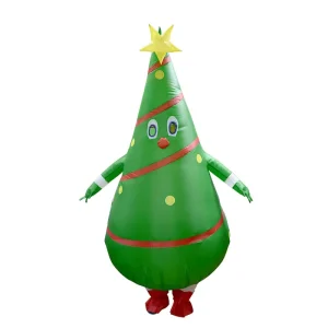 Inflatable Christmas Tree Costume for Christmas Party