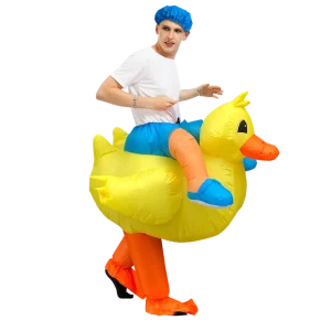 Inflatable Costumes Blow up Halloween Cosplay Carnival Festival Christmas Party Duck Animal Mascot Costumes