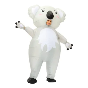 Inflatable Koalas Mascot Costume for Adults Battery Powered Model & Cartoon Toy Adult Use