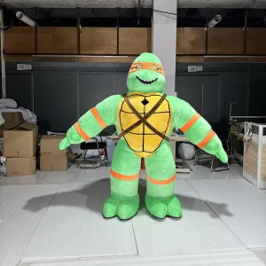 Inflatable Teenage Mutant Ninja Turtles Mascot Costume Character Cloth for Event Festival Cosplay Mascot