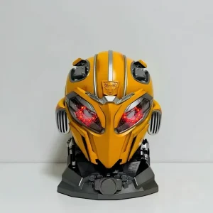 Intelligent Wearable Mecha Helmet Featuring Three Layers of Intelligent Interaction Functions Voice Commands and Touch Control