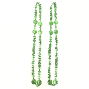 Irish Festival Party Decorations St. Patrick’s Happy Bead Necklace