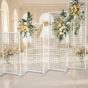 Iron Arch Wedding Party Backdrop Decoration Arch Flower Stand Flower Shelf Balloon Decoration Wedding Ring Arch Bracket