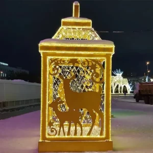 Islamic Festival Supplies Festive Lantern Lamp For Ramadan Eid Outdoor Decoration