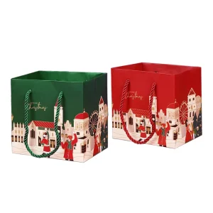 JOYWOOD Custom Children’s Birthday Gift Bag Paper Packaging for Holidays and Christmas Gifts
