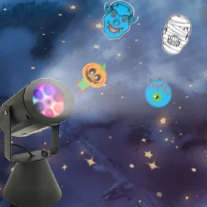 KSWING LED Projector Lights Halloween Decorative Lighting for Holiday Party Christmas Festive Lighting Effects
