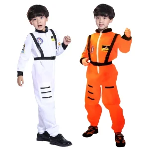 Kids Halloween Astronaut Costume Children Space Suit for TV & Movie Halloween