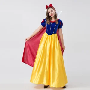 L Anime Cosplay Costume fairy Tale Snow White Dresses Magic Princess Dress Carnival Halloween Stage Performance Party Outfit