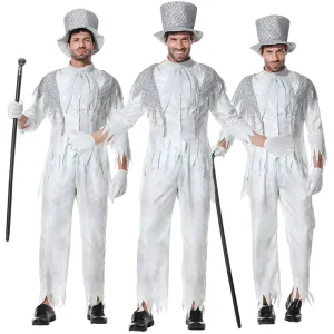 L Halloween Costume Magician Cosplay Suit Mad Hatter Circus Festival Stage Performance Costume Carnival Party Outfit