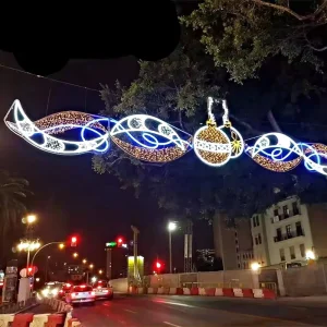 发光LED 3D装饰灯，适用于街道、节日和圣诞节照明装饰
