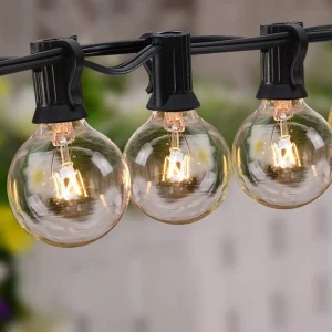LED 7.6M 25 Bulbs Outdoor LED Light String Waterproof Christmas Garland Festoon Lights IP65 Plastic Material