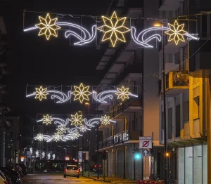 LED Across Street Motif Light Christmas Lights Outdoor Decoration