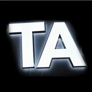 LED Advertising Custom Activity Decoration Plastic Light Signs Custom Plastic Lights for Wedding Bar Party Decoration