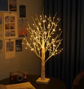 LED Branch Tree Light High Brightness Adjustable Tree Lamp USB Powered Outdoor Garden Landscape Halloween Christmas Gift Light