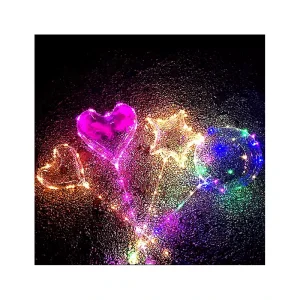 LED Bubble Balloons Party Decoration Bobo Balloon Led Balloon Lights up for Christmas Wedding Party Decoration Birthday Ballon