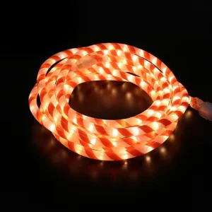 LED Candy Cane Type Smart Control Rope Lights With APP Control Suitable for Festive Occasion Holiday Atmosphere
