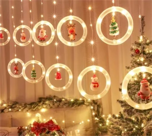 LED Christmas Holiday Lamps Colored Light